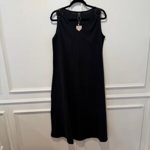 Emery Rose Black Sleeveless Dress‎ Size S NWT